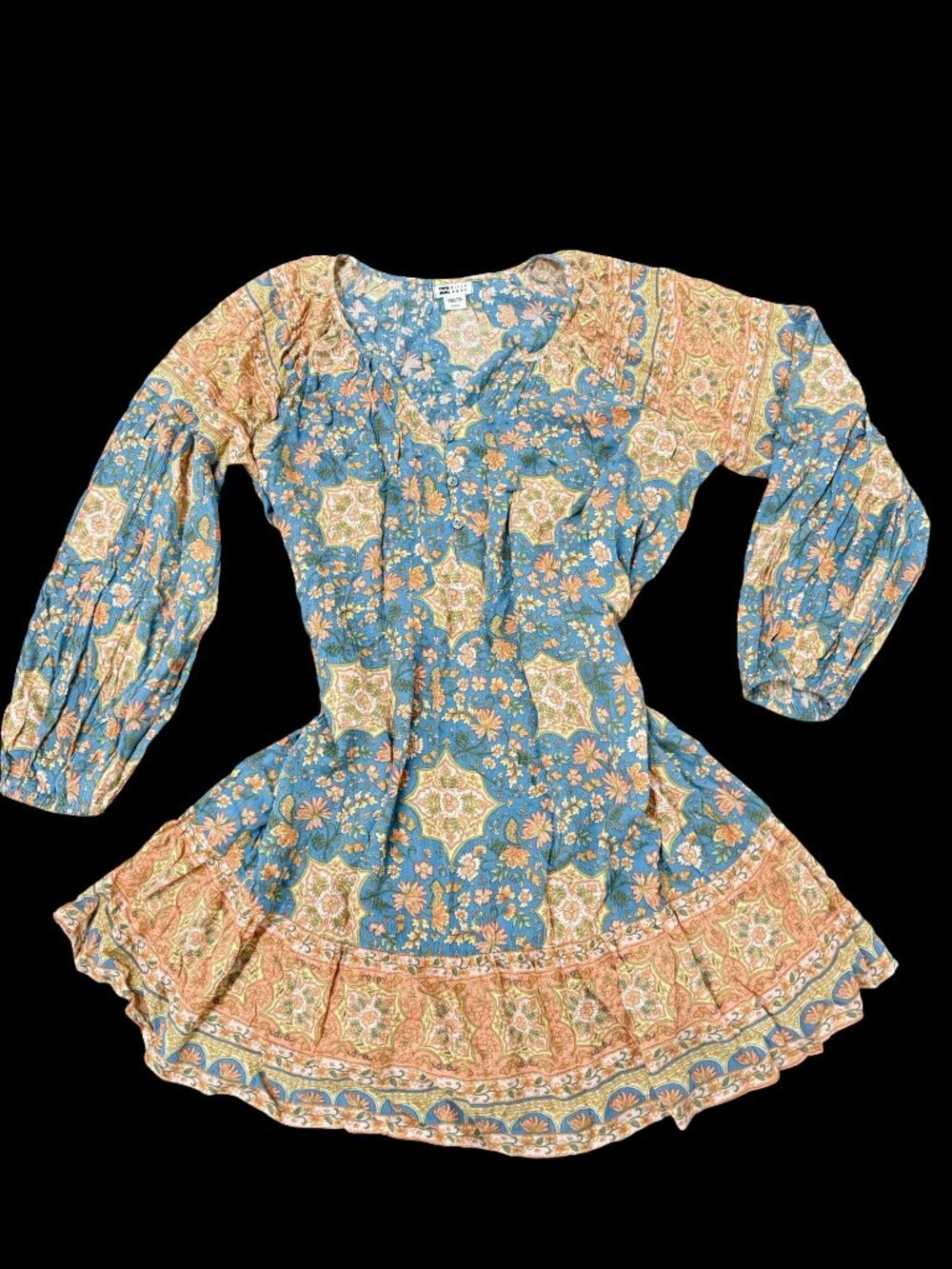 NWOT Billabong Floral Long Sleeve Dress